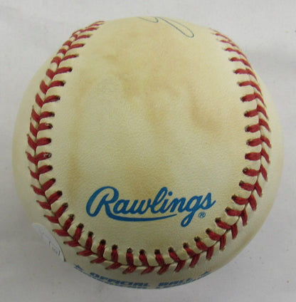 John James Signed Auto Autograph Rawlings Baseball JSA AX04905