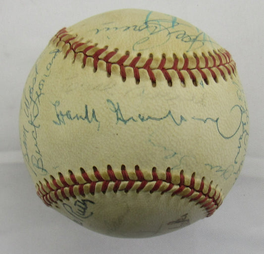 Hall of Famers and Stars Hank Greenberg Signed Auto Baseball JSA LOA ZZ63164