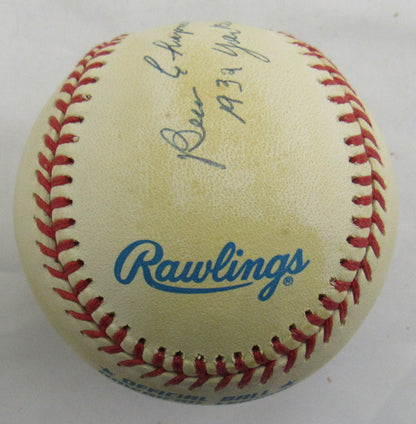 Ben Chapman Signed Auto Autograph Rawlings Baseball JSA AX04909