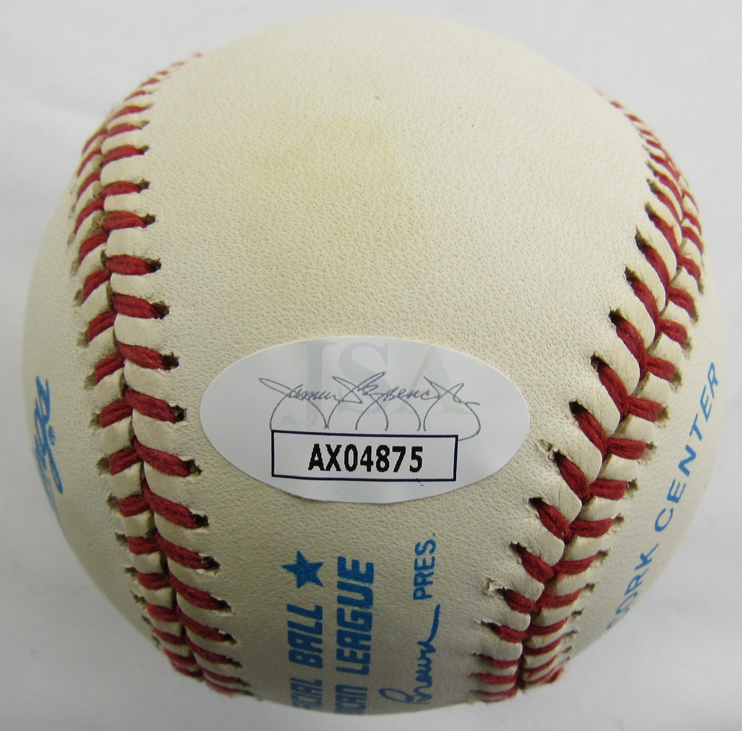 Bill Johnson Signed Auto Autograph Rawlings Baseball JSA AX04875