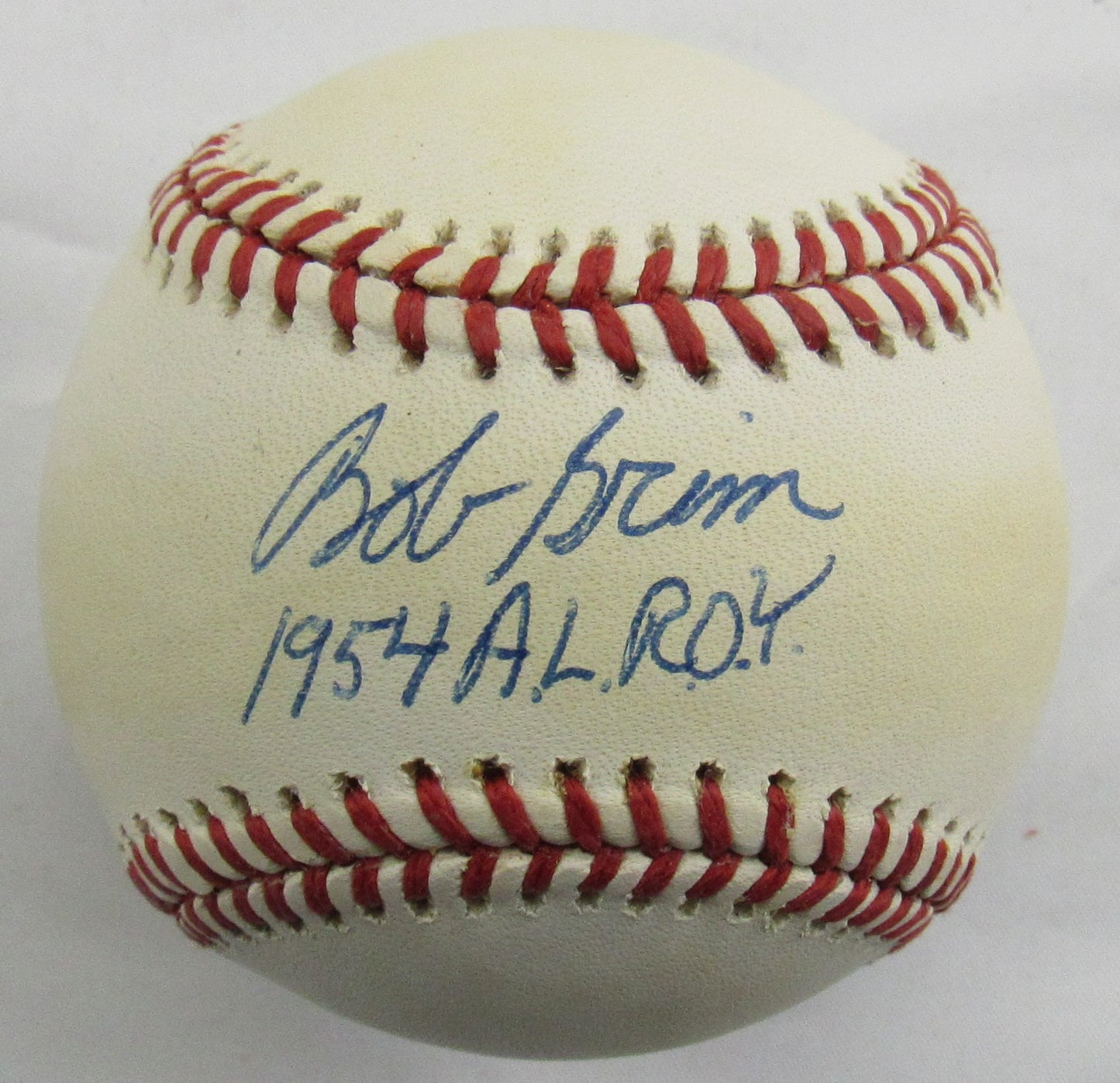 Bob Grim Signed Auto Autograph Rawlings Baseball JSA AX04868