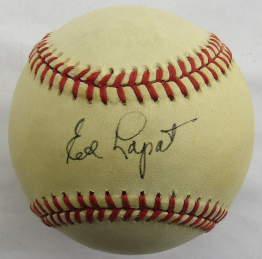 Ed Lopat Signed Auto Autograph Rawlings Baseball PSA/DNA AN77743