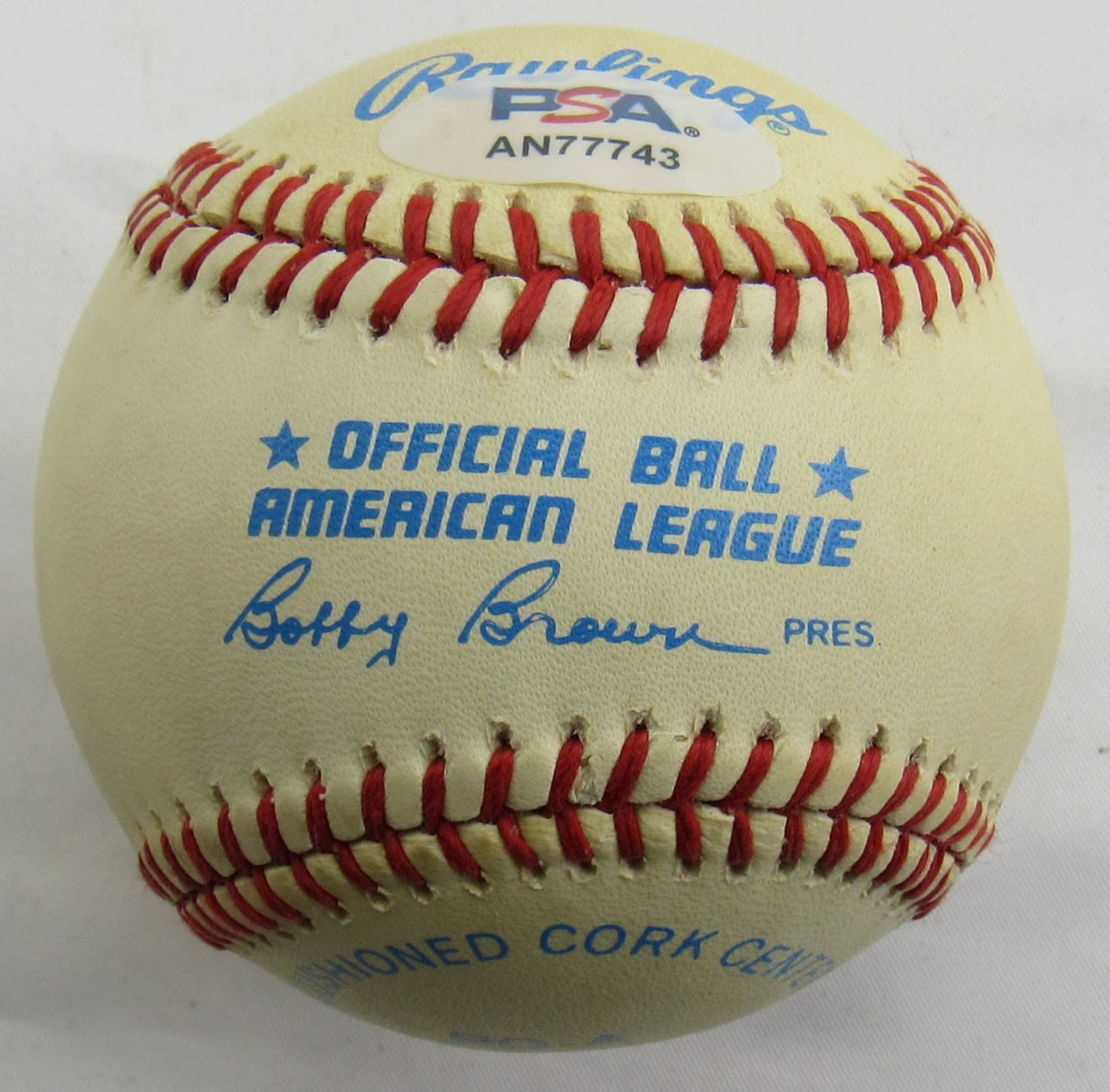 Ed Lopat Signed Auto Autograph Rawlings Baseball PSA/DNA AN77743