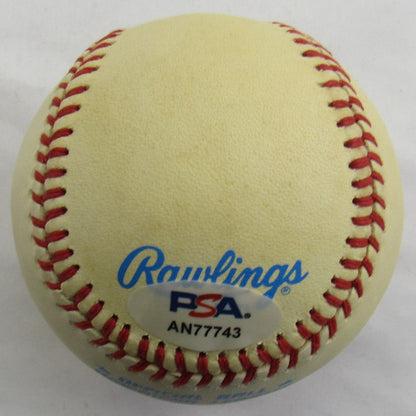 Ed Lopat Signed Auto Autograph Rawlings Baseball PSA/DNA AN77743