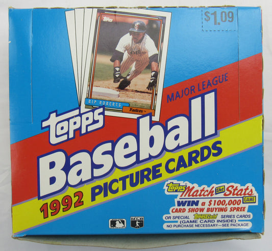 1992 Topps Baseball Cello Box / 24ct