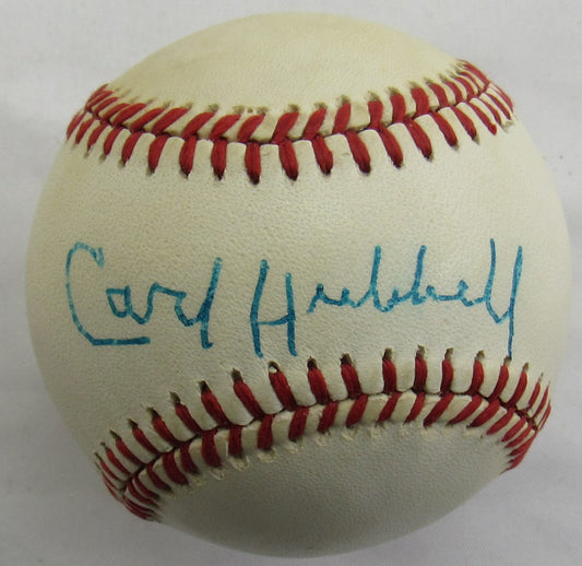 Carl Hubbell Signed Auto Autograph Rawlings Baseball PSA/DNA AN77750