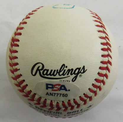 Carl Hubbell Signed Auto Autograph Rawlings Baseball PSA/DNA AN77750