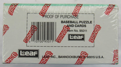 1991 Donruss Baseball Wax Box - 36 ct