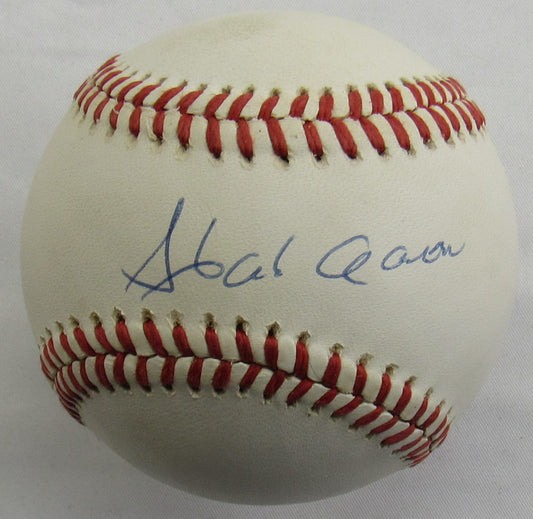 Hank Aaron Signed Auto Autograph Rawlings Baseball PSA/DNA AN77752