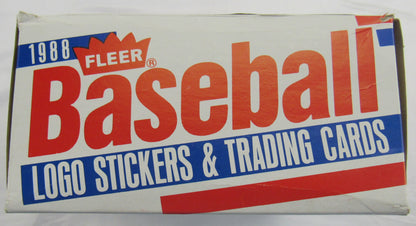 1988 Fleer Baseball Rack Box - 24 Ct
