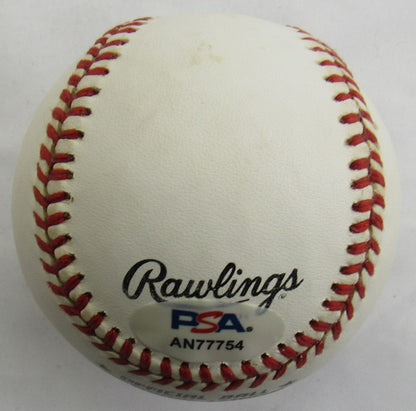 Hank Aaron Signed Auto Autograph Rawlings Baseball PSA/DNA AN77754