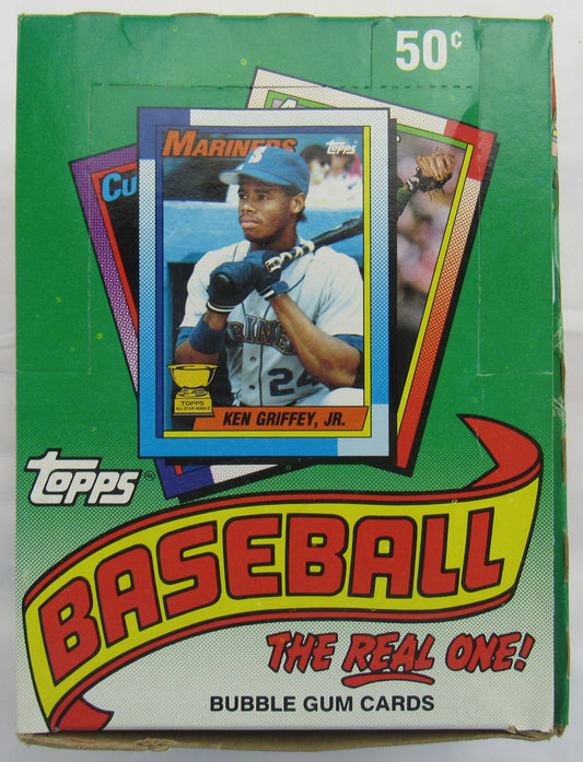 1990 Topps Baseball Wax Box - 36 CT