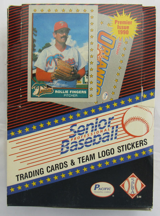 1990 Pacific Premier Senior League Baseball Box - Jim Nettles Err/Cor?