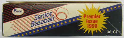 1990 Pacific Premier Senior League Baseball Box - Jim Nettles Err/Cor?