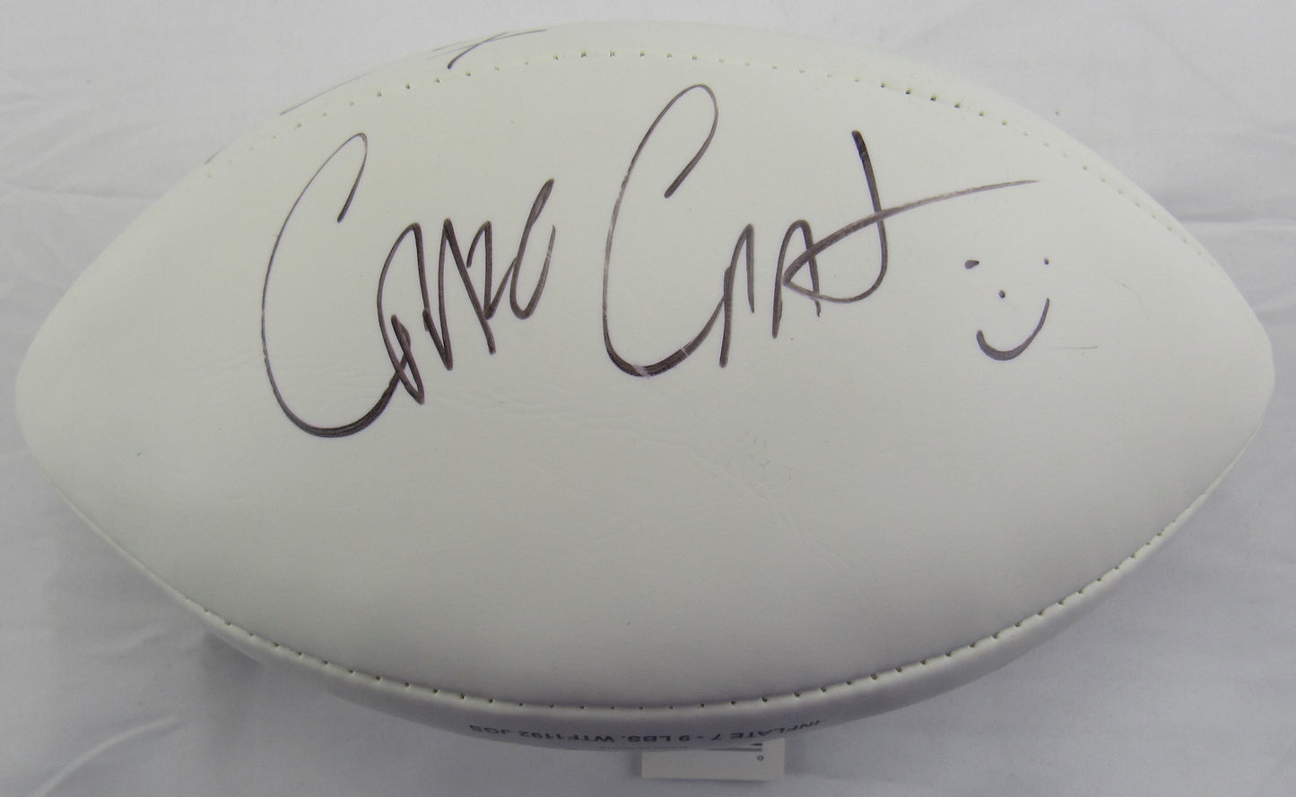 Boomer Esiason Craig Carton Signed Auto Autograph Wilson Football JSA AX04971