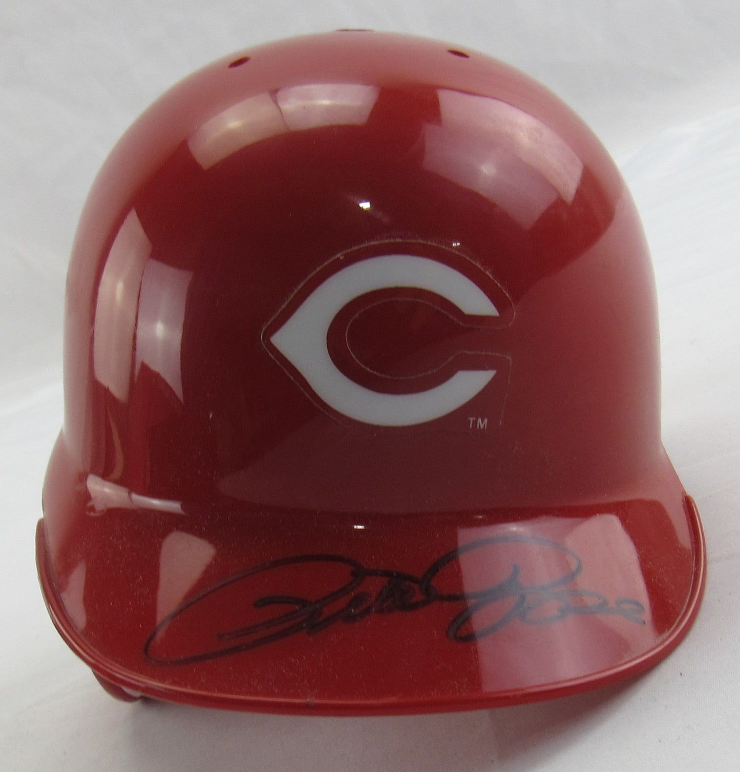 Pete Rose Signed Auto Autograph Reds Mini Helmet JSA AX04972