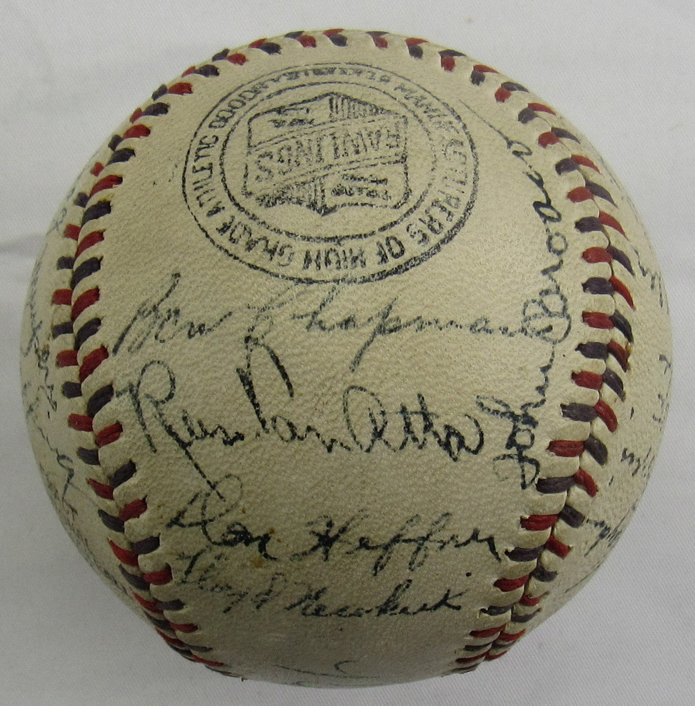 Babe Ruth + 1934 New York Yankees Signed Rawlings Baseball JSA LOA YY79989