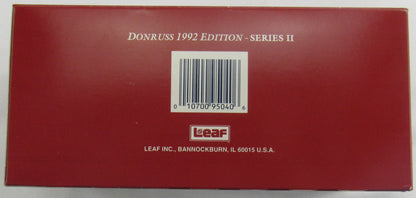 1992 Donruss 24 Packs MLB Baseball Series 2 One Jumbo Sealed Box Ripken Auto