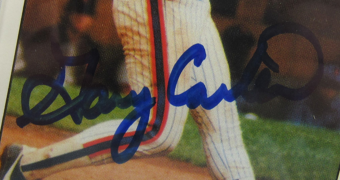 Gary Carter 1986 TCMA LTD Signed Auto Autograph Limited Edition Premium Card PSA Encapsulated