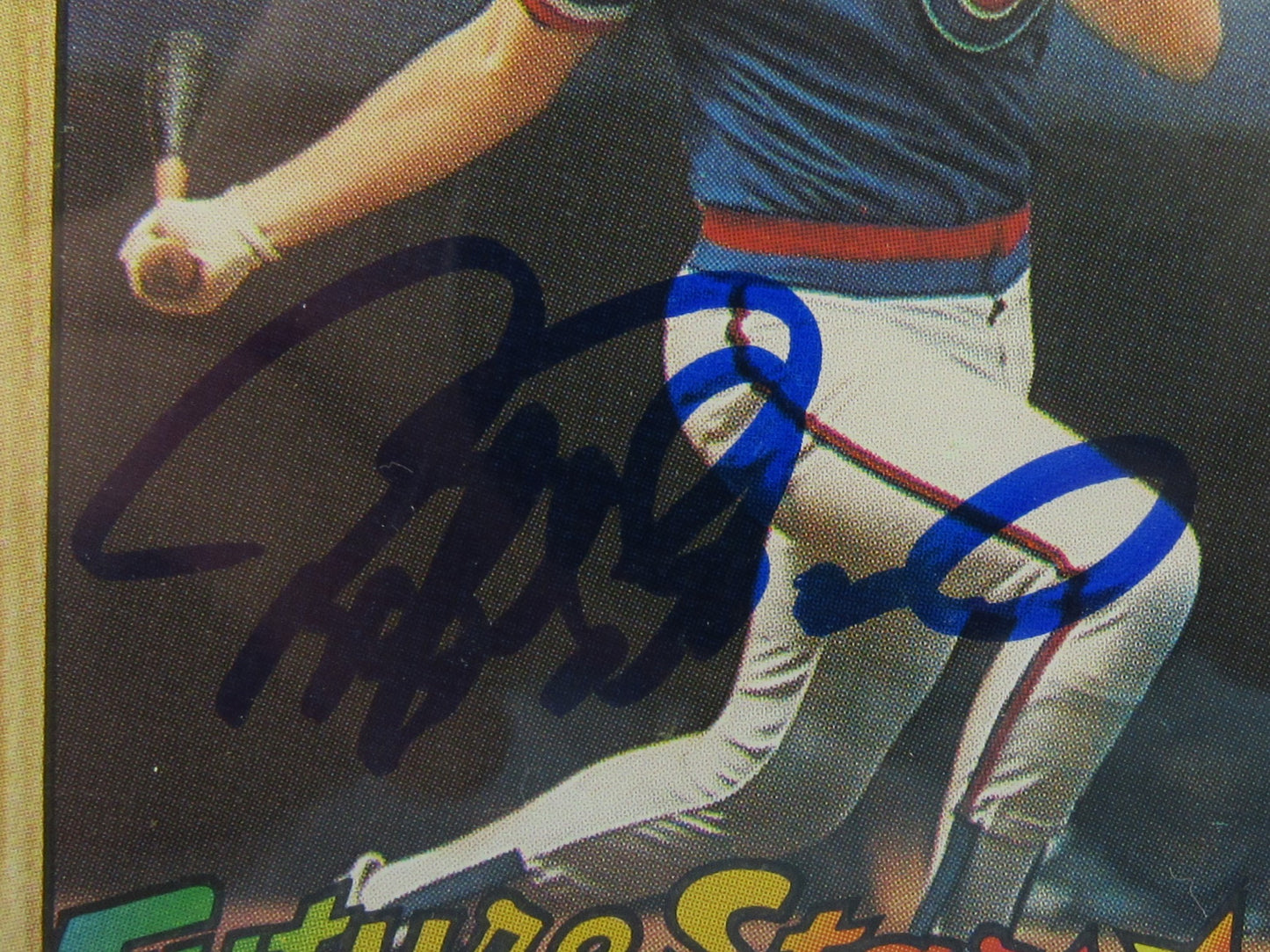 Rafael palmeiro 1987 Topps Signed Auto Autograph Baseball Card PSA Encapsulated