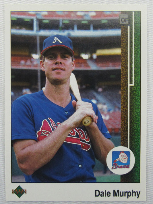 Dale Murphy 1989 Upper Deck Baseball Card #375 III