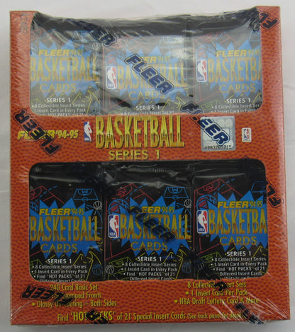 1994-95 Fleer Series I Basketball Cards Box