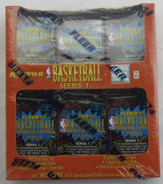 1994-95 Fleer Series I Basketball Cards Box