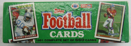 1991 Topps Football Sealed Complete Set