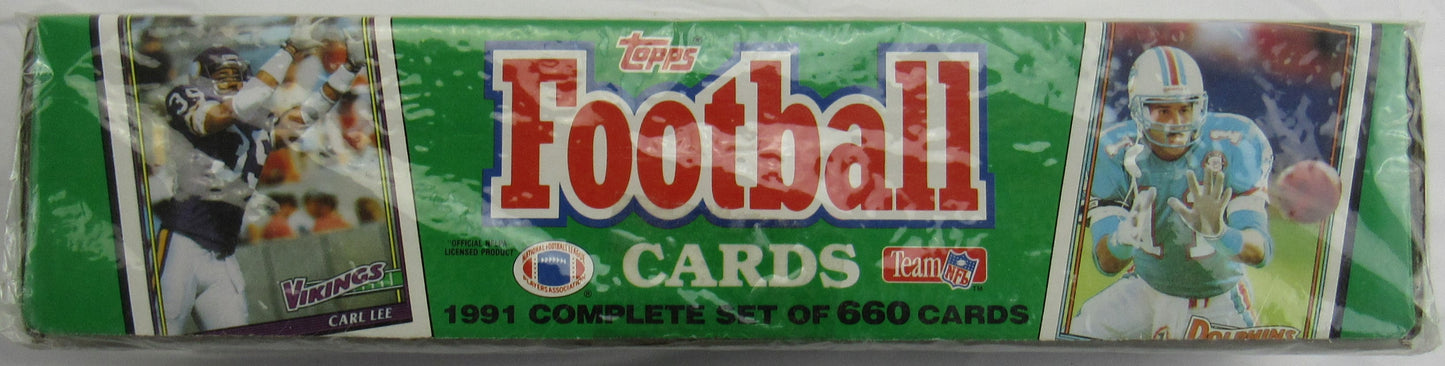 1991 Topps Football Sealed Complete Set