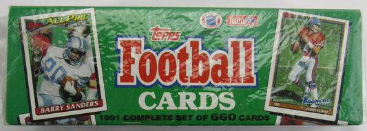 1991 Topps Football Sealed Complete Set II