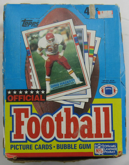 1989 Topps Football Original Wax Box