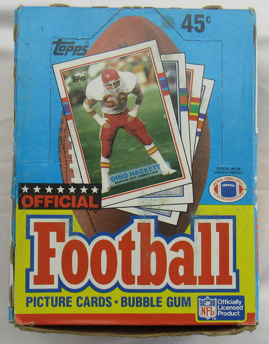 1989 Topps Football Original Wax Box II