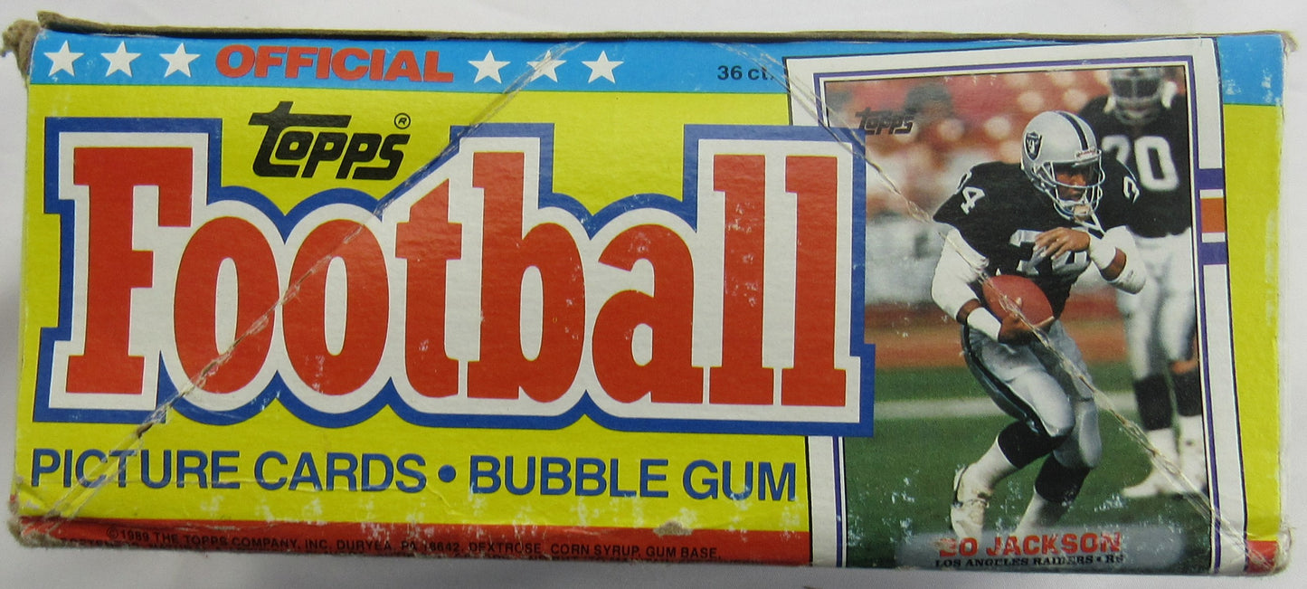 1989 Topps Football Original Wax Box II