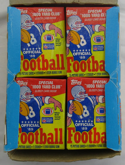 1989 Topps Football Original Wax Box II