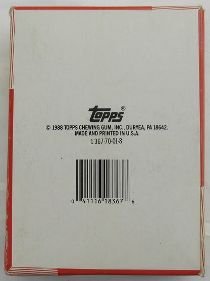 1988 Topps Baseball League Leaders Wax Pack Box