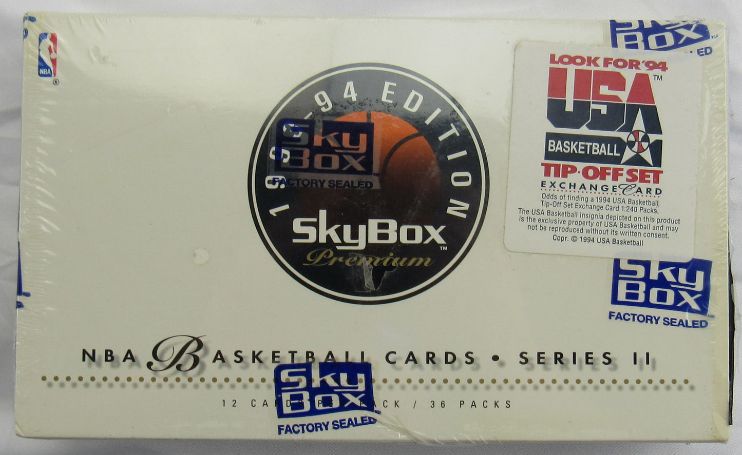 1993-94 Skybox NBA Basketball Series II Sealed Box