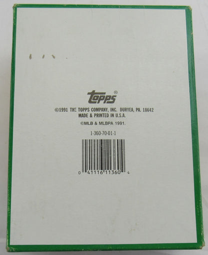 1991 Bowman Baseball Wax Pack Box