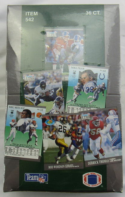 1991 Fleer Ultra Football Card Box Factory Sealed - 36CT