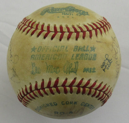 George Steinbrenner Joe Cronin Multi Signed Auto Rawlings Baseball B150