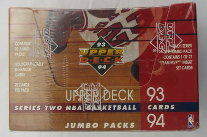 1993-94 Upper Deck Series 2 Basketball Card Box Factory Sealed - 22CT