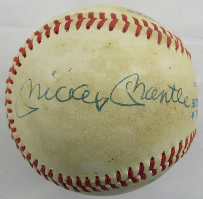 Mickey Mantle Roger Maris Signed Auto Autograph Rawlings Baseball JSA LOA YY45811