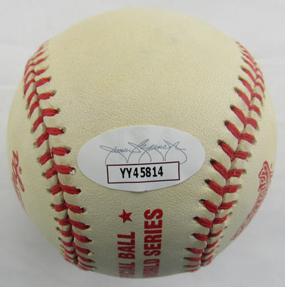 Derek Jeter Signed Auto Autograph 1996 World Series Rawlings Baseball JSA LOA YY45814