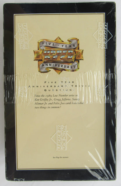 1993 Upper Deck Baseball Series 1 Wax Box - Piazza RC