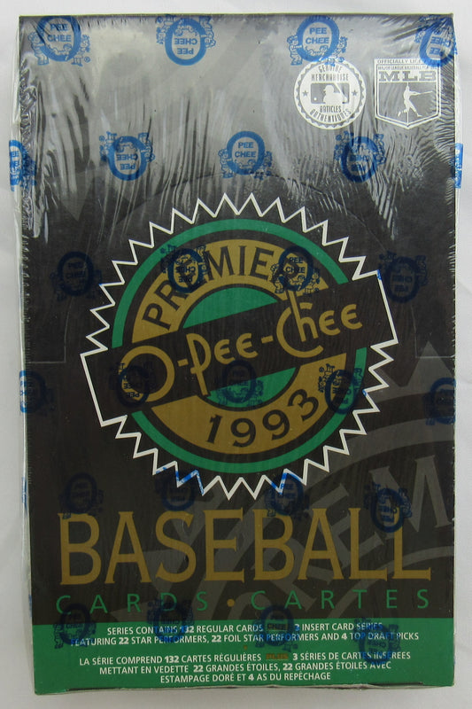 1993 Premier O-Pee-Chee Baseball Wax Box
