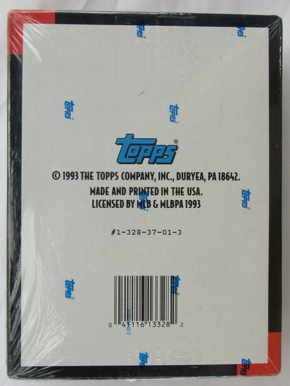 1993 Topps Stadium Club Series 1 Baseball Wax Box - First Day Production Cards!