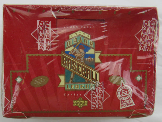 1993 Upper Deck Baseball Series 2 Baseball Jumbo Box - Derek Jeter RC