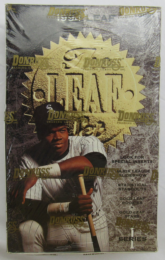 1994 Donruss Leaf Baseball Series 1 Wax Box