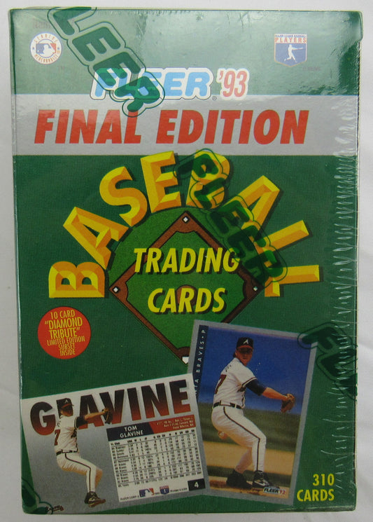 1993 Fleer Final Edition Baseball MASSIVE 310 Card Factory Sealed Factory Set!