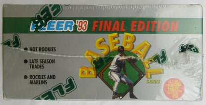 1993 Fleer Final Edition Baseball MASSIVE 310 Card Factory Sealed Factory Set!