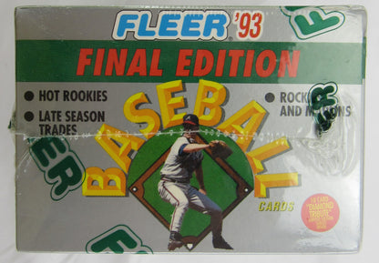 1993 Fleer Final Edition Baseball MASSIVE 310 Card Factory Sealed Factory Set!